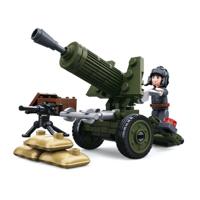 Sluban WWII - Russian Artillery bouwstenen set (M38-B0678A) - thumbnail