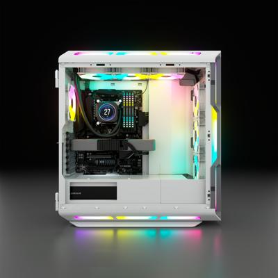 Corsair iCUE 5000T RGB Midi-tower PC-behuizing Wit