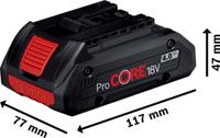 Bosch Professional Starterset 4x Accu 18V 4.0Ah ProCORE18V AMPShare + 2x Accu 18V 8.0Ah ProCORE18V AMPShare in L-Boxx - 1600A02A2T - thumbnail