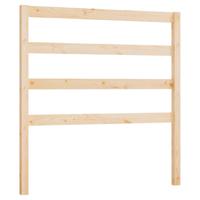 Hoofdbord 96x4x100 cm massief grenenhout - thumbnail