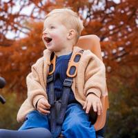 Bobike one maxi achterzitje dragerbevestiging chocolade bruin - thumbnail