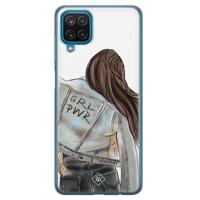 Samsung Galaxy A12 siliconen hoesje - GRL PWR - thumbnail