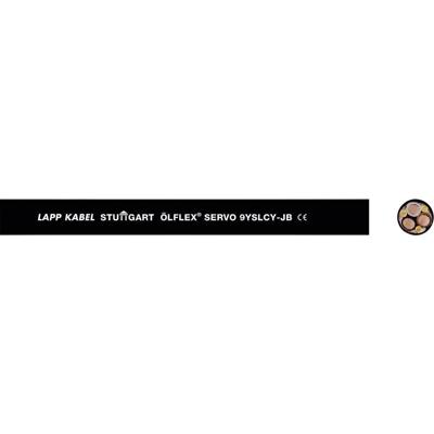 LAPP ÖLFLEX® 9YSLCY-JB Servokabel 3 G 25 mm² + 4 mm² Zwart 0037021 500 m