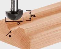 Festool Accessoires HW S8 R9,7 Holprofielfrees | 490986 - thumbnail