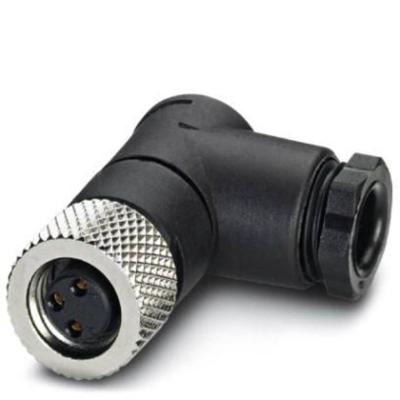 Phoenix Contact 1513444 Sensor/actuator connector, niet geassembleerd M8 Aantal polen (sensoren): 4 Bus, haaks 1 stuk(s) Piece