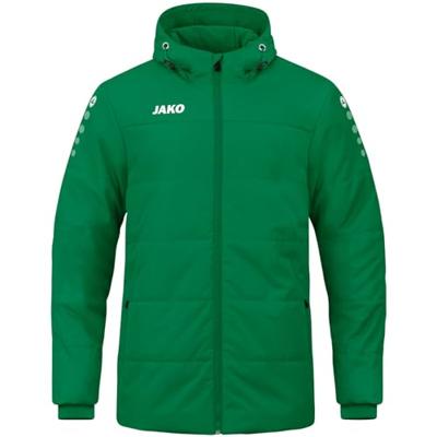 JAKO 7103 Coachvest Team Met Kap - Sportgroen - 4XL JAKO 7103 Coachvest Team Met Kap - Sportgroen - 4XL