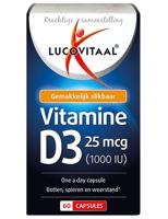 Lucovitaal Vitamine D3 25mcg 60 Capsules - thumbnail