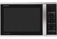 Sharp R-971INW Combi Magnetron RVS - thumbnail