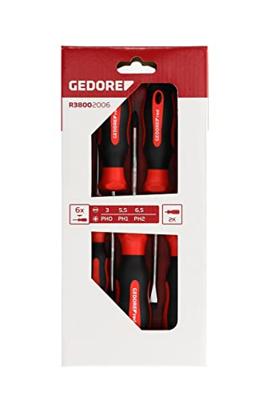 Gedore RED R38002006 6-delige 2C-Schroevendraaierset 3301270 - R38002006