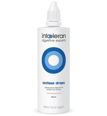 Lactase Drops - 100 ml | Lactose Intolerantie | Bevat vloeibaar Lactase enzym dat helpt bij het verteren van Lactose | Lactose-vrij koken | Intoleran