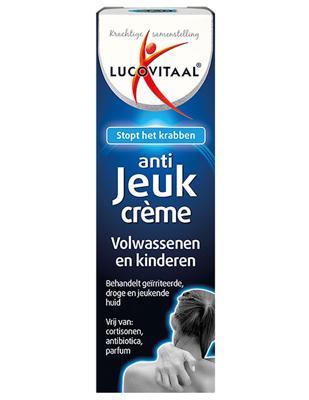 Lucovitaal Anti jeuk creme 50 Milliliter