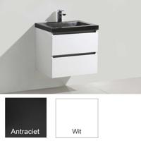 Badkamermeubelset Sanilux Trend Stone 60x47x50 cm Hoogglans Antraciet - thumbnail