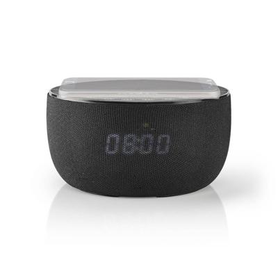 BluetoothÃÂî-Speaker met Draadloos Laden | 30 W | Tot 6 Uur Speeltijd | Klok | Zwart BluetoothÃÂî-Speaker met Draadloos Laden | 30 W | Tot 6 Uur Speeltijd | Klok | Zwart