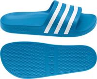 adidas Adilette Aqua Slippers Azuurblauw Wit - thumbnail
