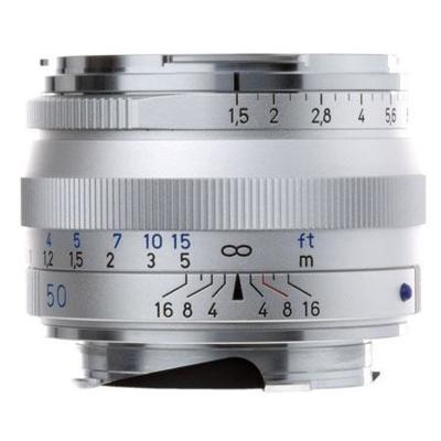 Zeiss 50mm F/1.5 C-Sonnar T* zilver ZM (Zeiss-Leica)