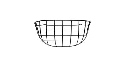 Hanging basket hooirek muurmodel zwart metaal - M Hanging basket hooirek muurmodel zwart metaal - M