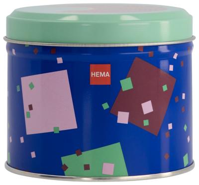 HEMA Stroopwafelblik Ø10x8.5 Confetti