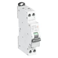 AEG installatieautomaat 1 polig+N B16A - thumbnail