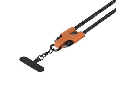 Havit CB6344 - Oplaadkabel, 1,2 m (zwart/grijs/bruin)