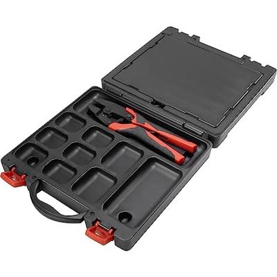TOOLCRAFT PZ-500 Krimptang Zonder krimpinsert, Met systeemkoffer