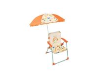 FUN HOUSE Fruity's Opvouwbare campingstoel met parasol - H.38.5 x B.38.5 x D.37.5 cm + parasol ø 65 cm - Voor kinderen - thumbnail