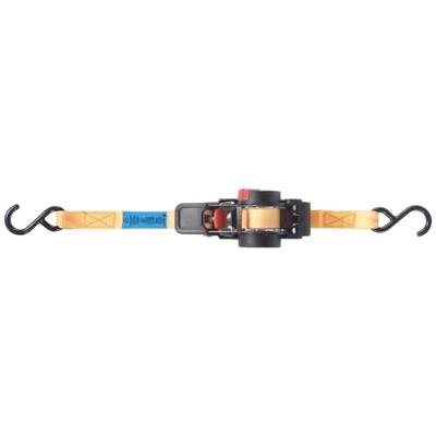 TOOLCRAFT TO-8689776 Zelfoprollende spanband Trekkracht (lc) vastbinden (enkel/direct): 100 daN (l x b) 2 m x 18 mm Klemslot EN 12195-2