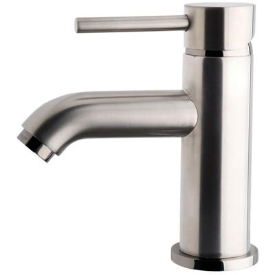 Wiesbaden Caral Wastafelkraan laag- Geborsteld Staal