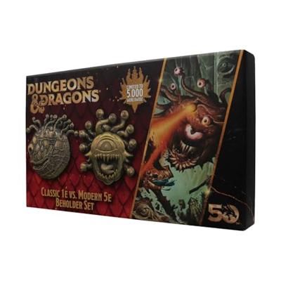 Dungeons & Dragons Medallion Set 50th Anniversary Beholder Twin Edition