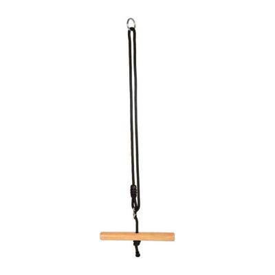 Small Foot - houten draaibare trapeze schommel black line