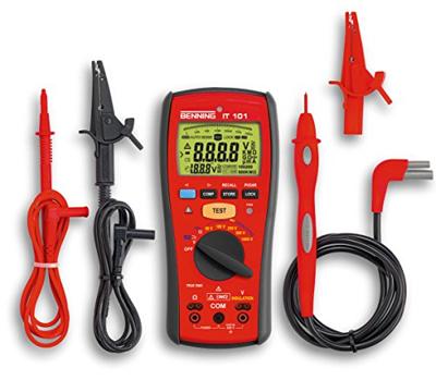 Benning Isolatie-/weerstandsmeter | 0,1-600 V AC/DC V | 50 kohm-20 Gohm | 1 stuk - 044033 044033 - thumbnail
