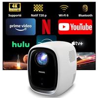 Videoprojector - PHILIPS - NeoPix 130W - True Full HD 720p - LED - Zwart - thumbnail