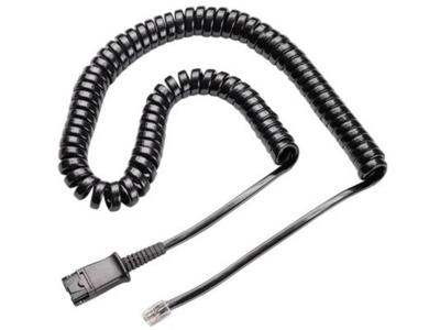 Plantronics 38222-01 U10 extra lichte omkeerkabel voor hoofdtelefoon zwart