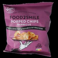 Food2Smile Popped chips barbeque 25 Gram - thumbnail