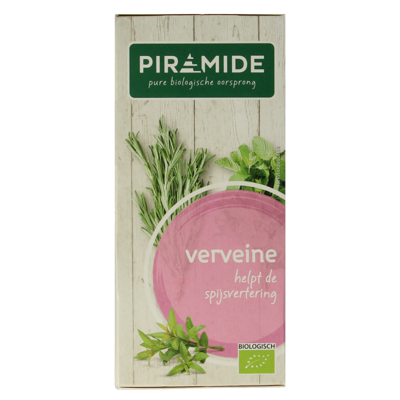 Piramide Verveine thee eko bio 20 Zakjes