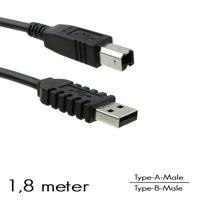 ACT USB 2.0 A male - USB B male 1,80 m - thumbnail