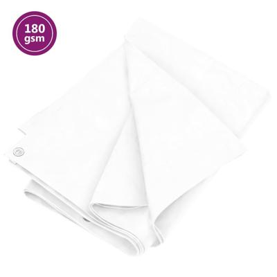 VidaXL Dekzeil 180 g/m² 6x8 m hdpe wit VidaXL Dekzeil 180 g/m² 6x8 m hdpe wit