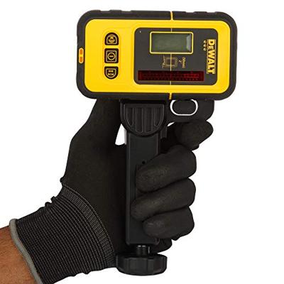 DeWALT DE0892 Waterbestendige digitale laserdetector met klem voor rode lasers - thumbnail