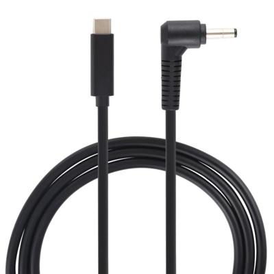 USB-C/type-C naar 4 0 x 1.7 mm laptop voeding oplaadkabel kabel lengte: ongeveer 1.5 m