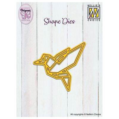 Nellie's Choice • shape die origami vogel