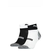 Puma enkelsokken - set van 2 zwart/wit - thumbnail