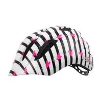 Bobike Kinderhelm plus pinky zebra s (52-56cm) wit - thumbnail