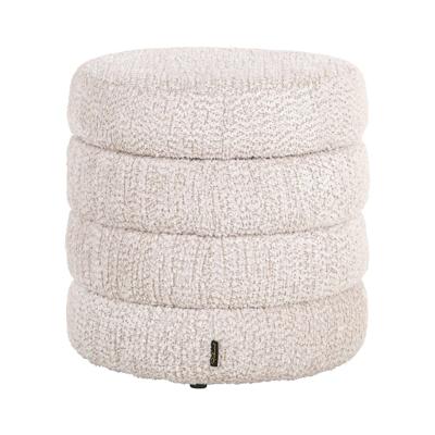 Richmond Poef 'Adele' Met opbergruimte, kleur Cream