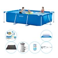 Intex Frame Pool Rechthoekig 300x200x75 cm - 7-delig - Zwembad Deal - thumbnail