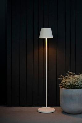 KonstSmide Oplaadbare vloerlampPomezia Medium wit - 7841-250