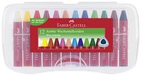 Faber Castell Waskrijt Jumbo - etui 12 stuks - thumbnail