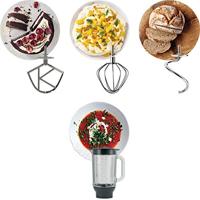 Kenwood Chef Elite keukenmachine 4,6 l Metallic 1200 W - thumbnail