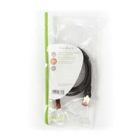 CAT6 S/FTP-Netwerkkabel | RJ45 Male - RJ45 Male | 1,0 m | Zwart - thumbnail