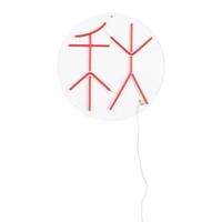 Dutchbone Wandlamp 'Sya Autumn' Neon - thumbnail