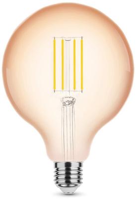 Modee LED Globe G125 E27 4-28W 1800K filament amber dimbaar - LED7490