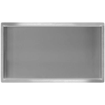 Wiesbaden Demis Inbouwnis RVS 30x60x10 cm - Luxe en Duurzame Opbergruimte